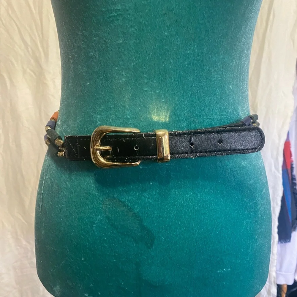 Vintage belt with beads 4-6
